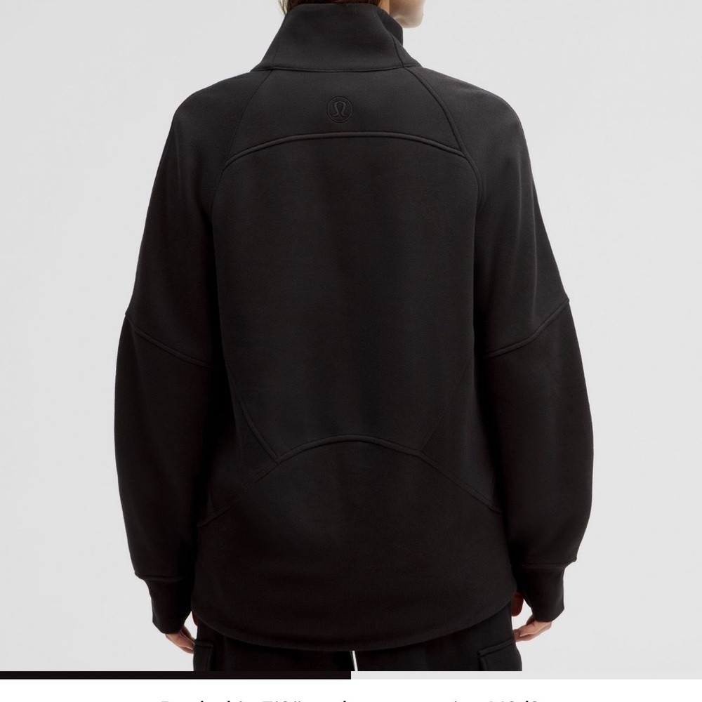 Lululemon scuba oversized long funnel neck half zip sweater - Picture 2 of 7